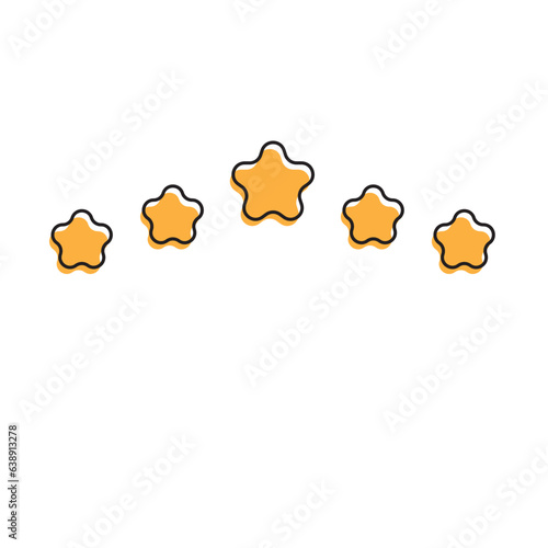 Five stars icon