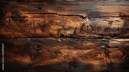 Texture the surface of wooden planks that have been treated with shellac to highlight the grain of the wood. The image is suitable for use as computer desktop wallpaper. 