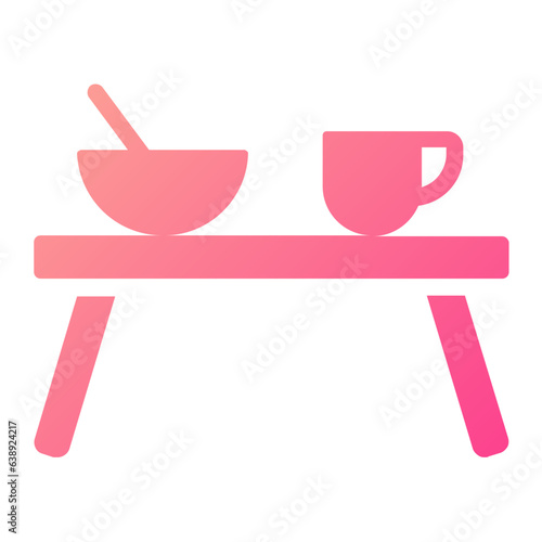 breakfast tray icon