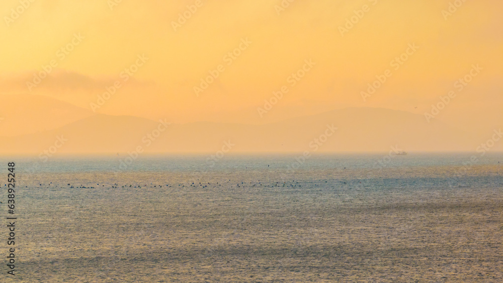 sunrise beach sea florianopolis santa catarina