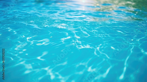 Serenity in Pool Water Patterns