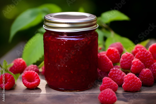 Raspberry Jam, bursting with ripe berry sweetness