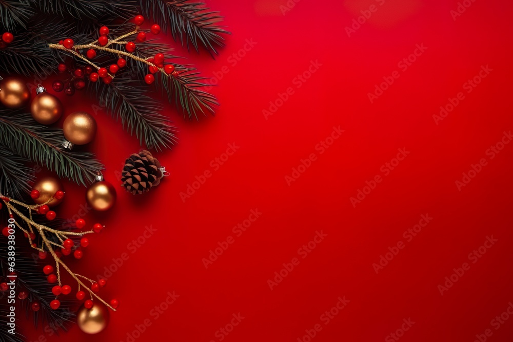 Framed Holiday Magic: Christmas Decorations
