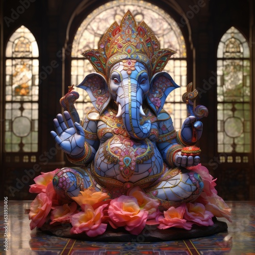 portrait of lord ganesha