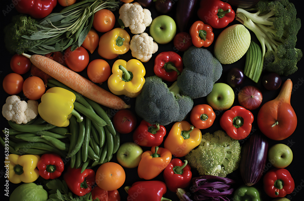 Assorted vegetables food photography Assorted vegetables food photography