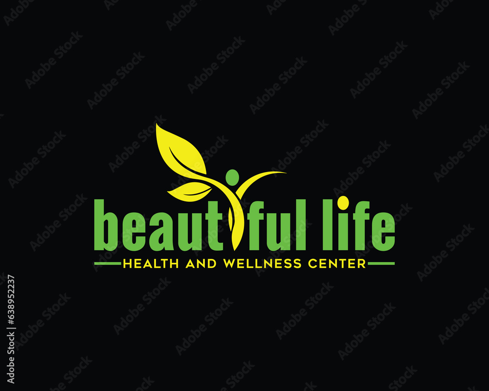logo eco friendly nature with symbol logo eco friendly nature with symbol
