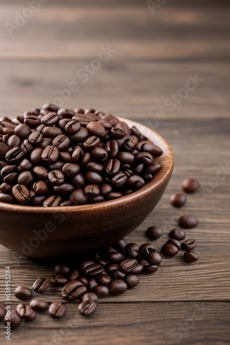 A bowl full of coffee beans