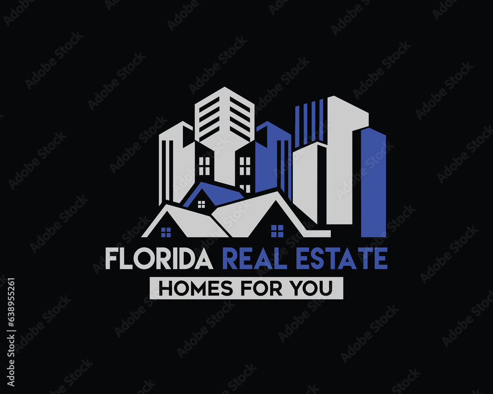 Fototapeta premium real estate logo