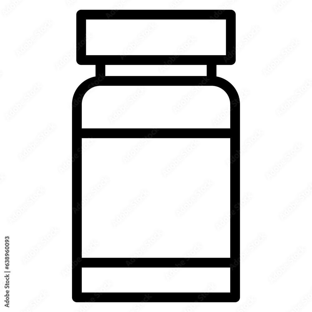 Plastic bottle black icon . Vector flat style sign illustration Plastic bottle black icon . Vector flat style sign illustration
