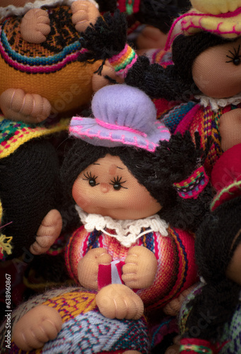 Traditional peruvian doll
