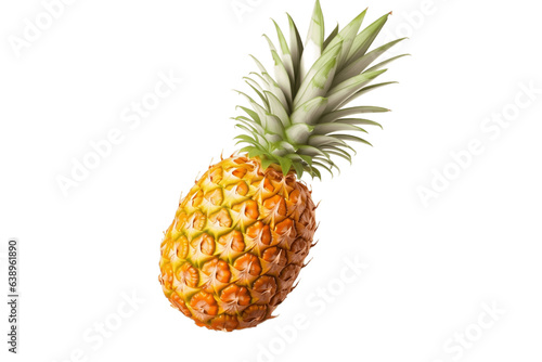 Pineapple on Transparent Background, PNG , Generative Ai