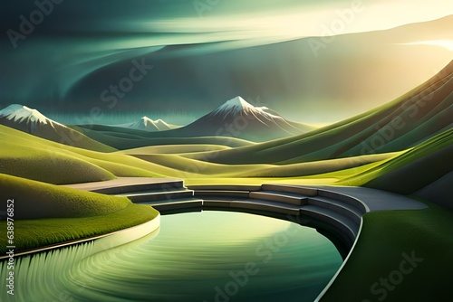 road to the mountains