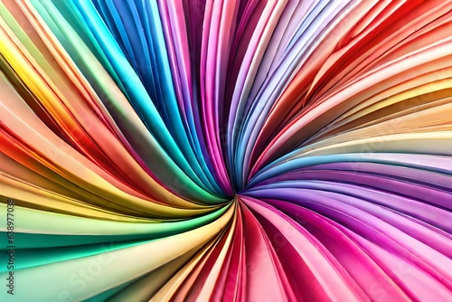 abstract background with rainbow