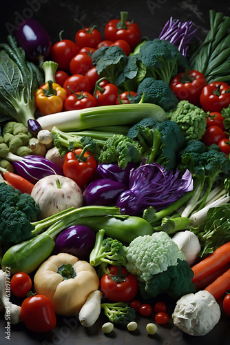 healthy fresh vegetables