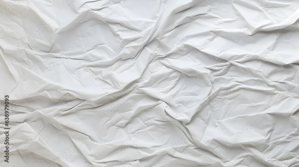 texture papier froissé blanc, généré par IA texture papier froissé blanc, généré par IA