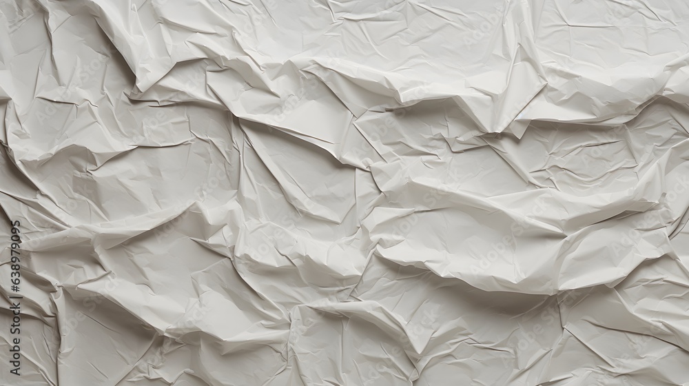 texture papier froissé blanc, généré par IA texture papier froissé blanc, généré par IA
