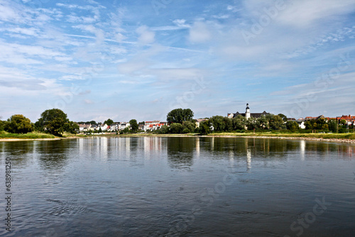 River Elbe near Wörlitz photo