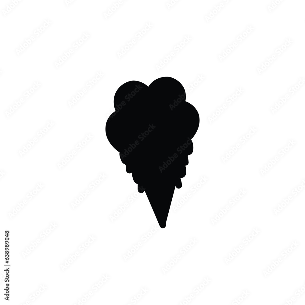 Ice cream icon. Simple style ice cream shop big sale poster background symbol. Ice cream brand logo design element. Ice cream t-shirt printing. vector for sticker. Ice cream icon. Simple style ice cream shop big sale poster background symbol. Ice cream brand logo design element. Ice cream t-shirt printing. vector for sticker.