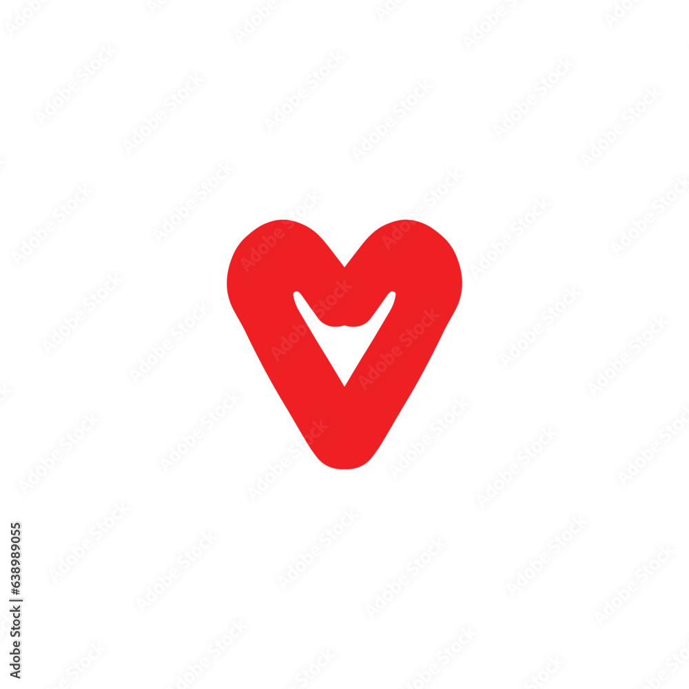 Heart icon. Simple style gift shop big sale poster background symbol. Like button. Heart brand logo design element. Heart t-shirt printing. Vector for sticker. Heart icon. Simple style gift shop big sale poster background symbol. Like button. Heart brand logo design element. Heart t-shirt printing. Vector for sticker.