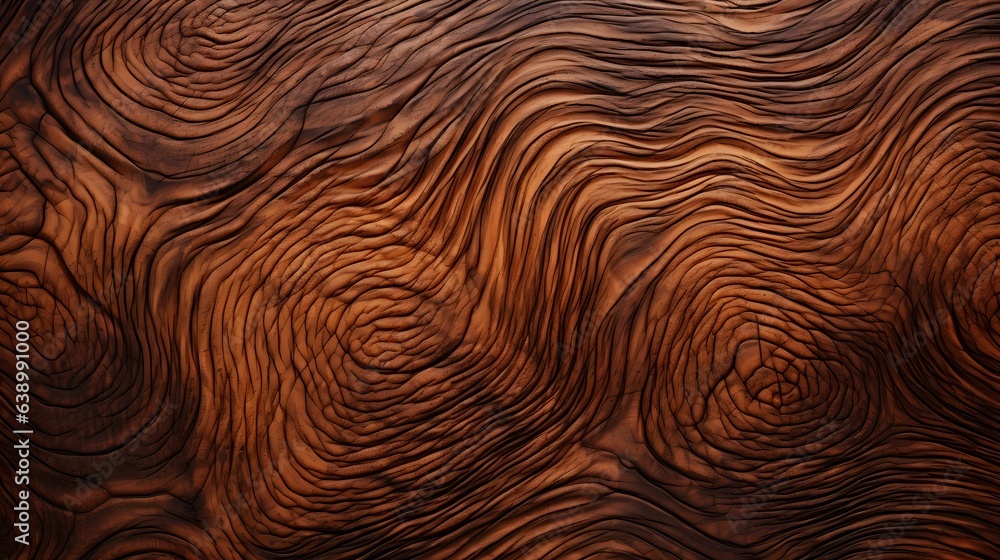 Obraz premium texture bois foncé, généré par IA
