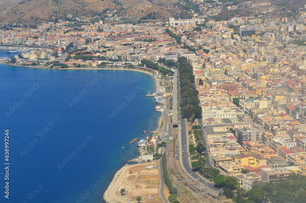 Via Marina di Reggio Calabria - Panoramica aerea