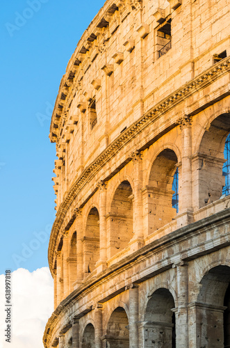 Photography The sunset at the Roman Colosseum