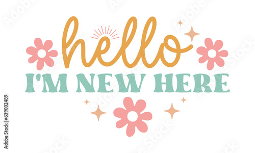 hello I'm new here  Retro SVG.