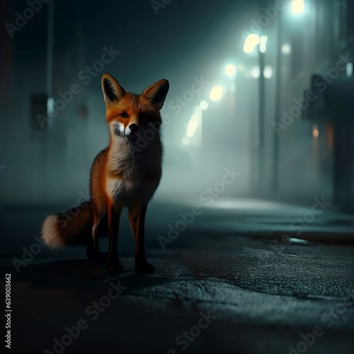 fox in the night © Liva
