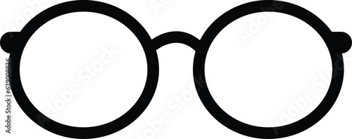 Vector glasses model icons. Sunglasses, glasses, isolated on white background. Silhouettes. Various shapes