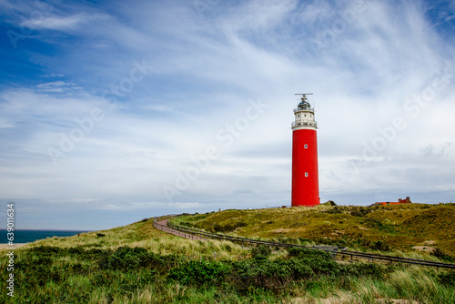 Lighthouse on Texel in the Netherlands