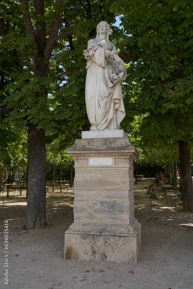 The Jardin du Luxembourg, known in English as the Luxembourg Garden, colloquially referred to as the Jardin du Sénat (Senate Garden), is located in the 6th arrondissement of Paris, France. Creation of