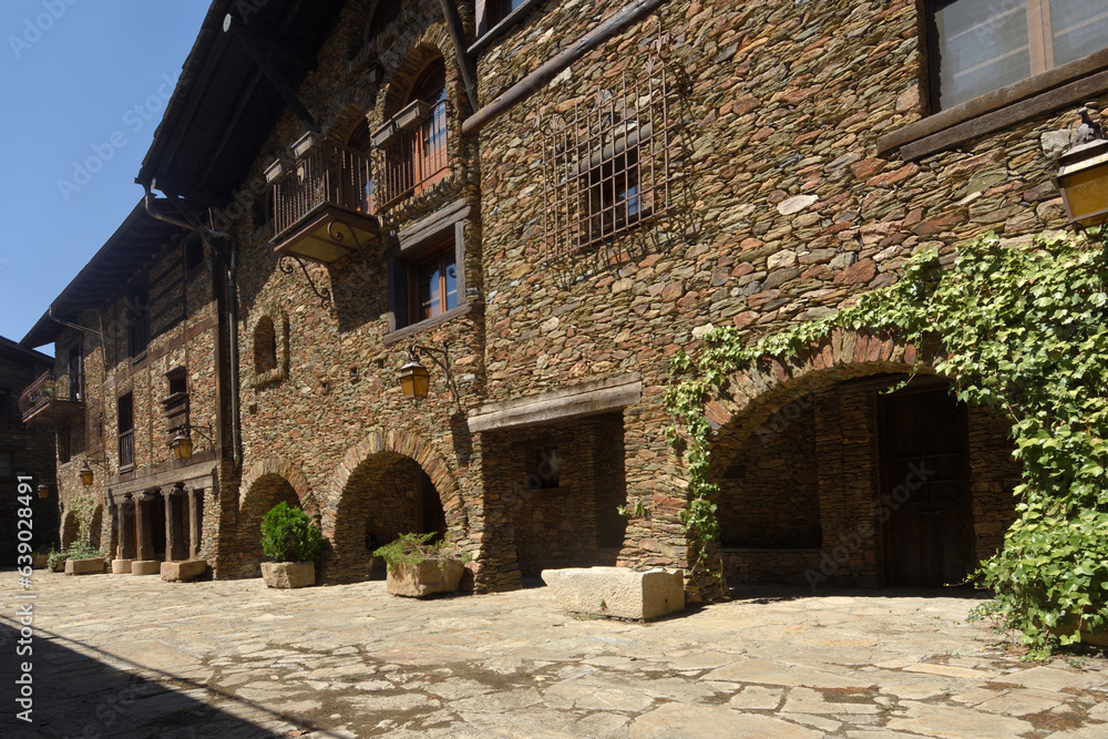 view of village of Auvinya, Andorra