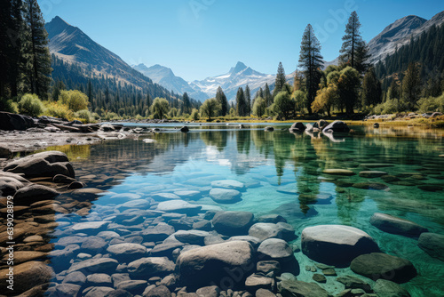 Environmental conservation efforts in national parks. Generative Ai.