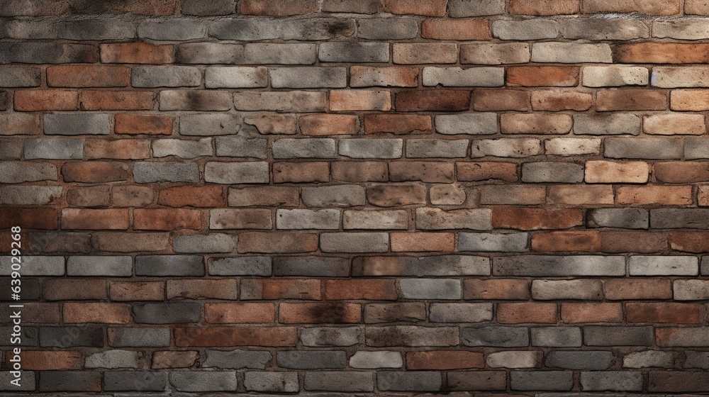 Vintage brick wall textured background