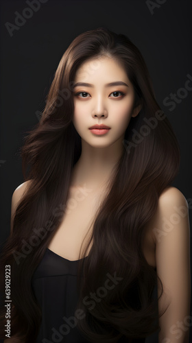 Beautiful Asian Woman Model