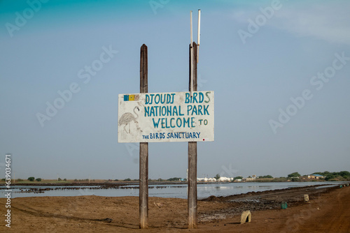 Entrance to Djoudj National Bird Park photo