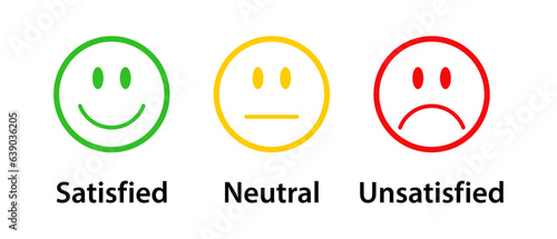 Satisfaction rating scale