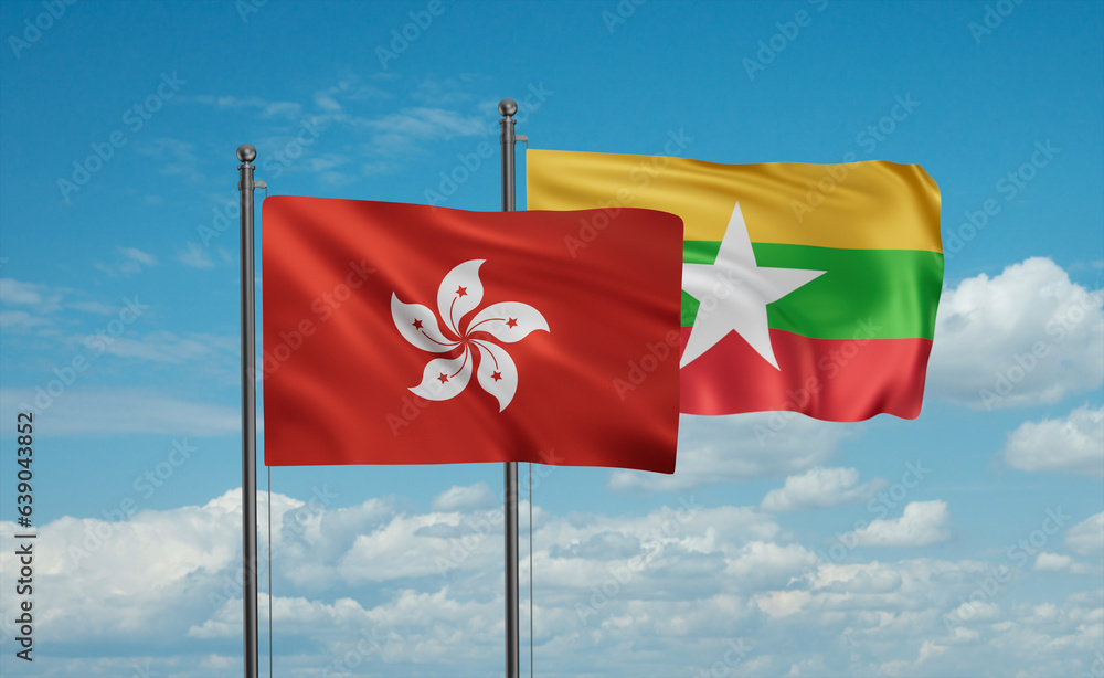 Myanmar Faso flag Myanmar Faso flag