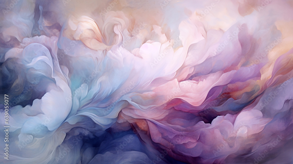 Abstract watercolor background - Generative AI
