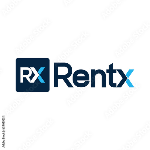 RX INTIAL LETTERS APP ICON BRAND NAME RENTX