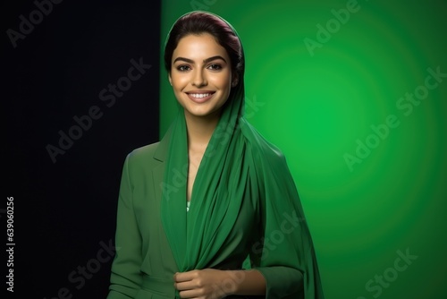 An Iranian beauty in a photo studio portrait shot - studio photo