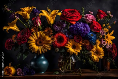 bouquet of flowers Generated Ai