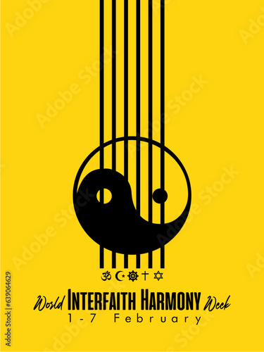 World Interfaith Harmony Week, 1-7 February.
