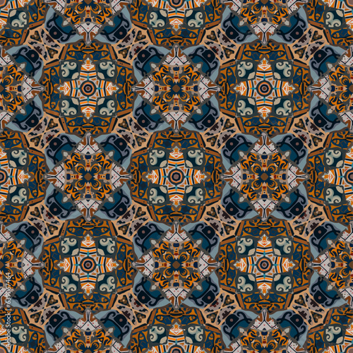 Floral seamless vector pattern