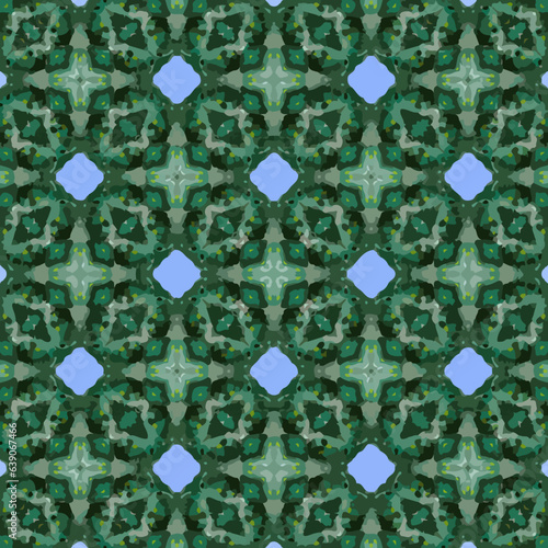 Bold abstract seamless vector pattern design