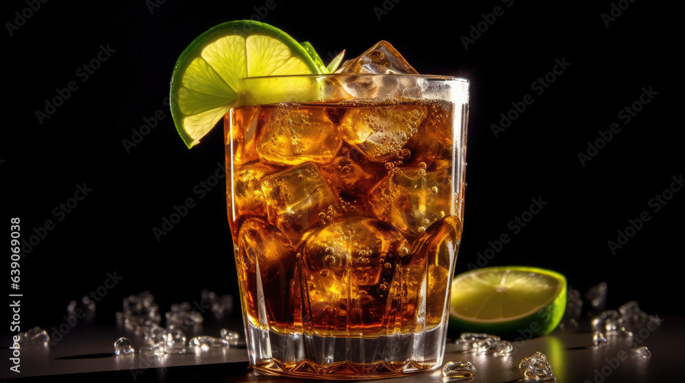 Cuba Libre Cocktail Cuba Libre Cocktail