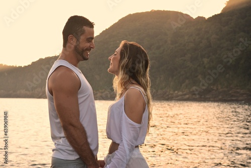 couple on the beach