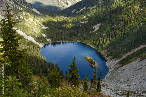 lake in the mountains