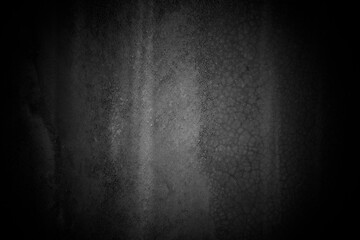 Wall the style vintage black gray background of old cement brick texture has white many horizontal block which are beautiful.