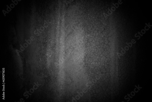 Wall the style vintage black gray background of old cement brick texture has white many horizontal block which are beautiful.